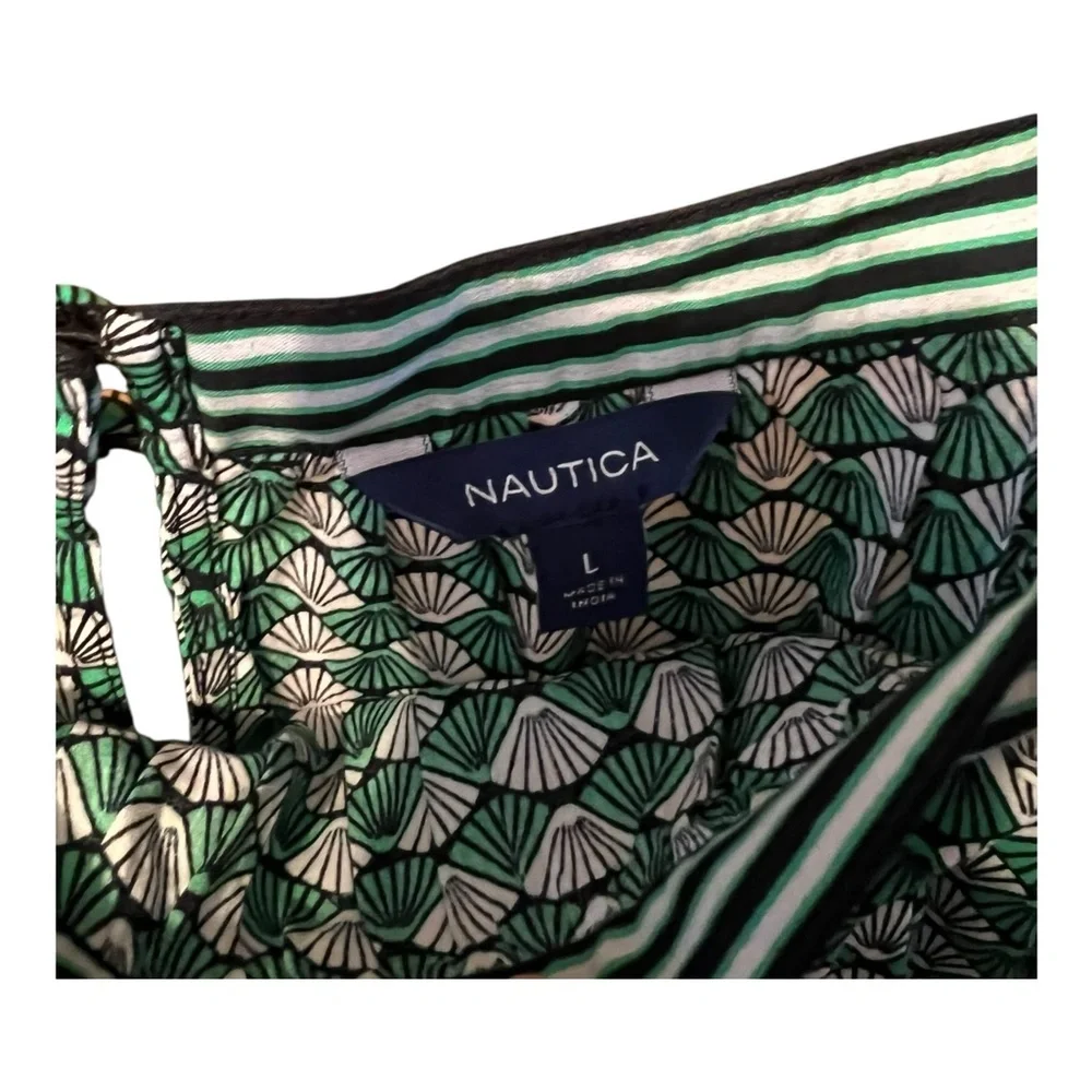 Nautica Sustainably Crafted Border Printed Dress – L - Picture 6 of 10